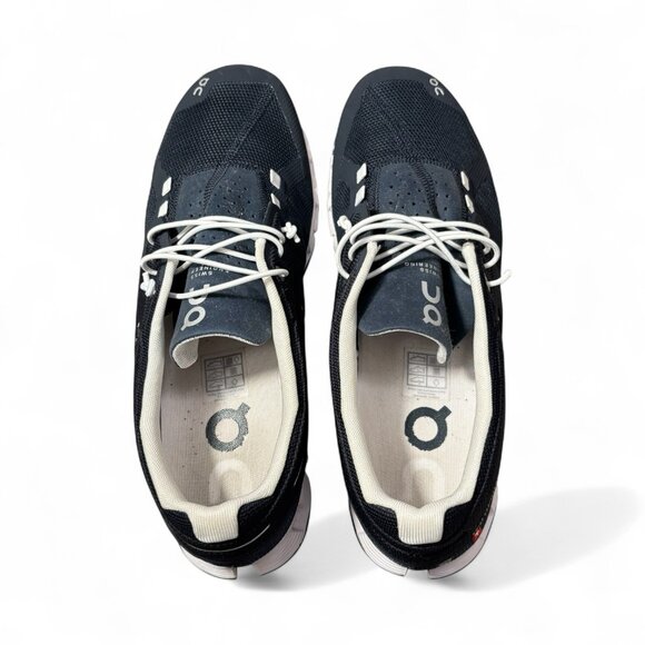 On Cloud Men’s Running Gym Shoes Size 10 Midnight Navy White Lightweight Causal - Picture 4 of 7